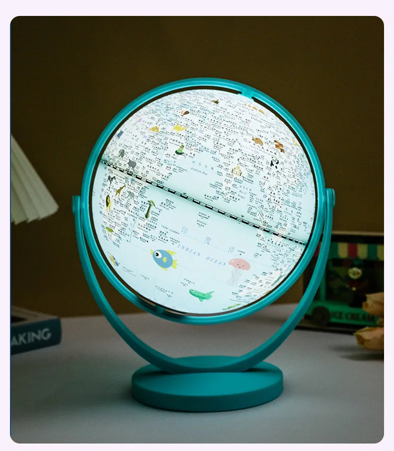 Globe decoration AR intelligent pronunciation desk lamp creative birthday gift for children