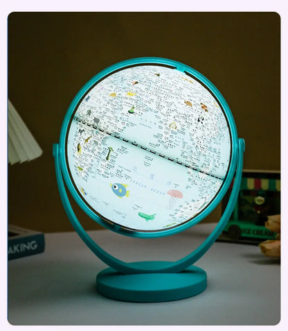 Globe decoration AR intelligent pronunciation desk lamp creative birthday gift for children