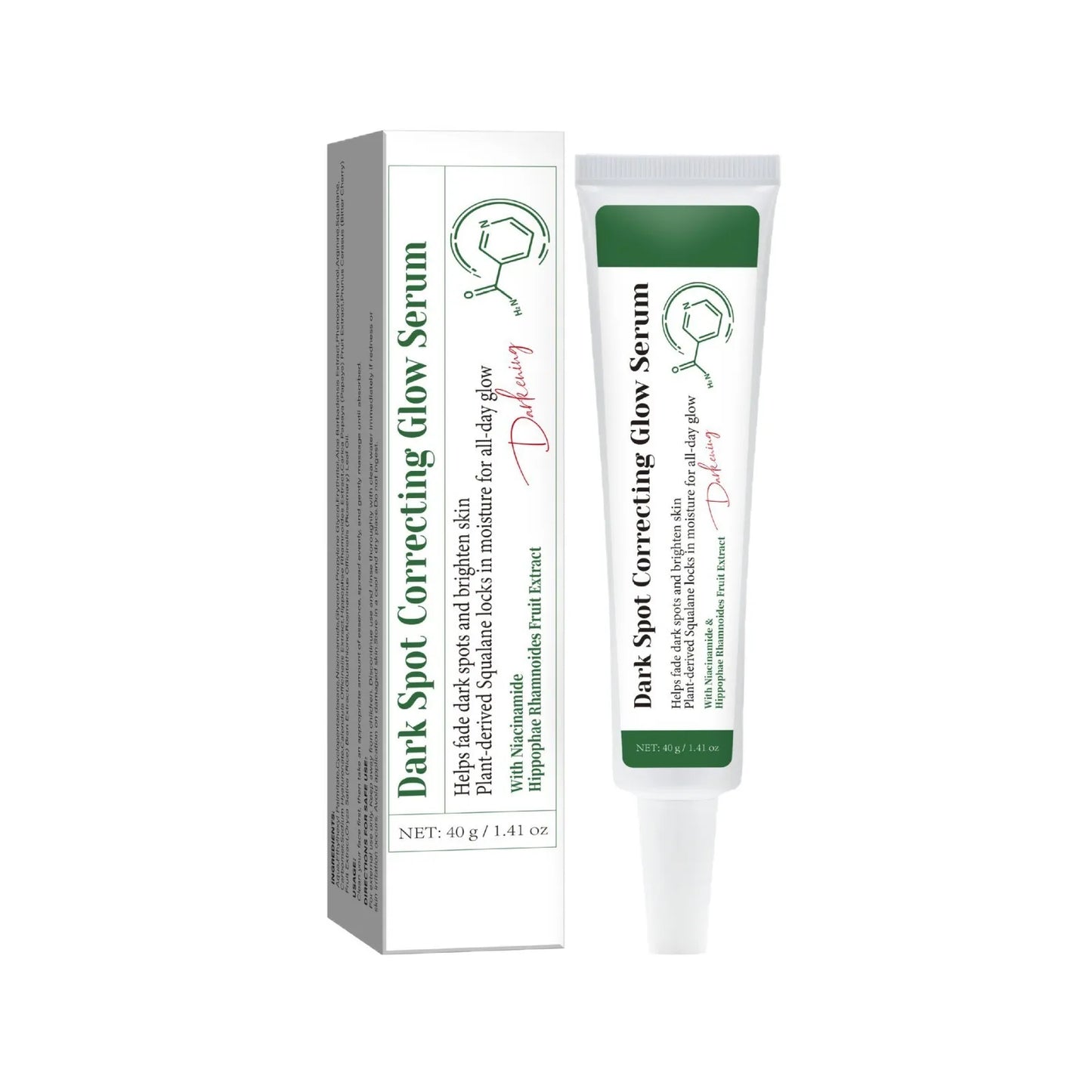 Dark Spot Correcting Glow Serum,Dullness,Acne,And Melanin Remover,Niacinamide Facial Skin Moisturizing Brightening Skincare
