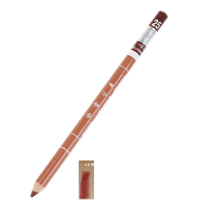Professional Wood Lip liner Waterproof Lady Charming Lip Liner Soft Pencil Makeup Women's Long Lasting Cosmetic Tool 28Color