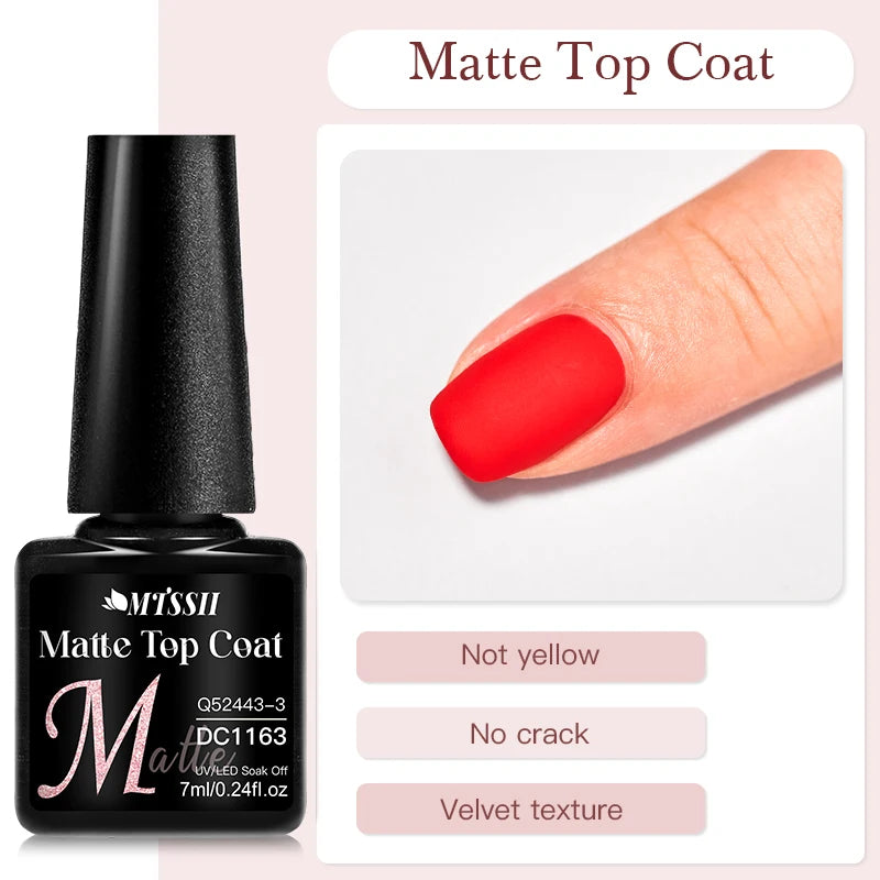 Mtssii 6ML Chocolate Color Gel Nail Polish Brown Semi Permanent UV Gel Autumn Winter Popular Soak Off Nail Art Gel Varnishes