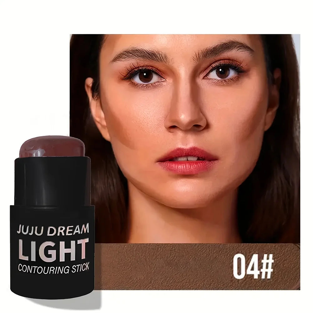 Concealer & Contour Stick, Covers Dark Circles & Acne, Waterproof Long-Lasting, Multi-Use, Unisex, Safe