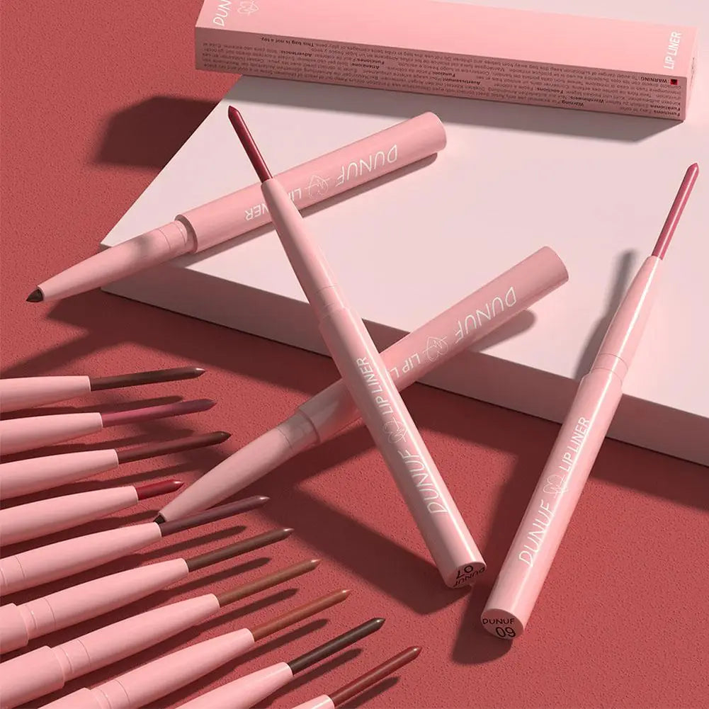 Face Secret Artist Shape Sculpt Lip Liner Pencil Set, Weightless Precise Liner with Super Soft Blendable Texture Matte 12Color