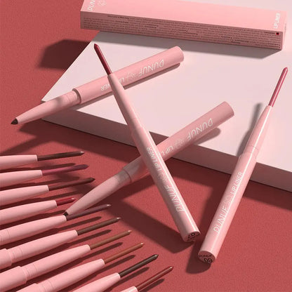 Face Secret Artist Shape Sculpt Lip Liner Pencil Set, Weightless Precise Liner with Super Soft Blendable Texture Matte 12Color