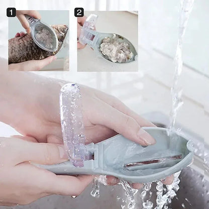 Fish Scales Graters Scraper Fish Cleaning Tool Scraping Scales Device with Cover Home Kitchen Cooking Fish Tool Kitchen Tools