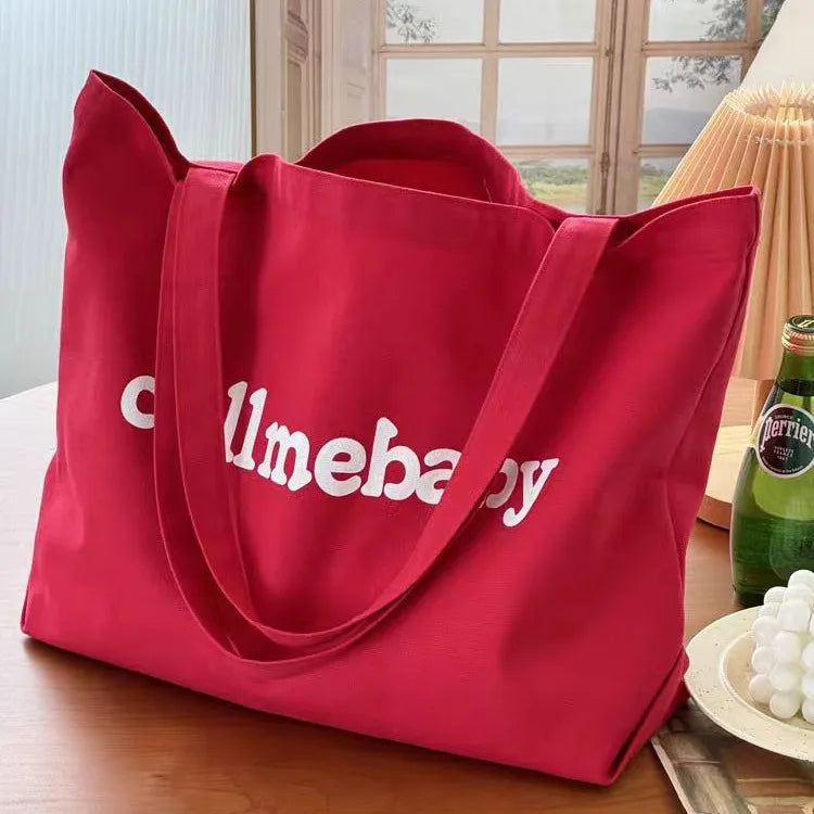 New Design Waterproof Canvas Tote Bag Stylish Shoulder Crossbody Handbag Lunch Box Bag Large Oxford Cloth Unisex Spring Fashion