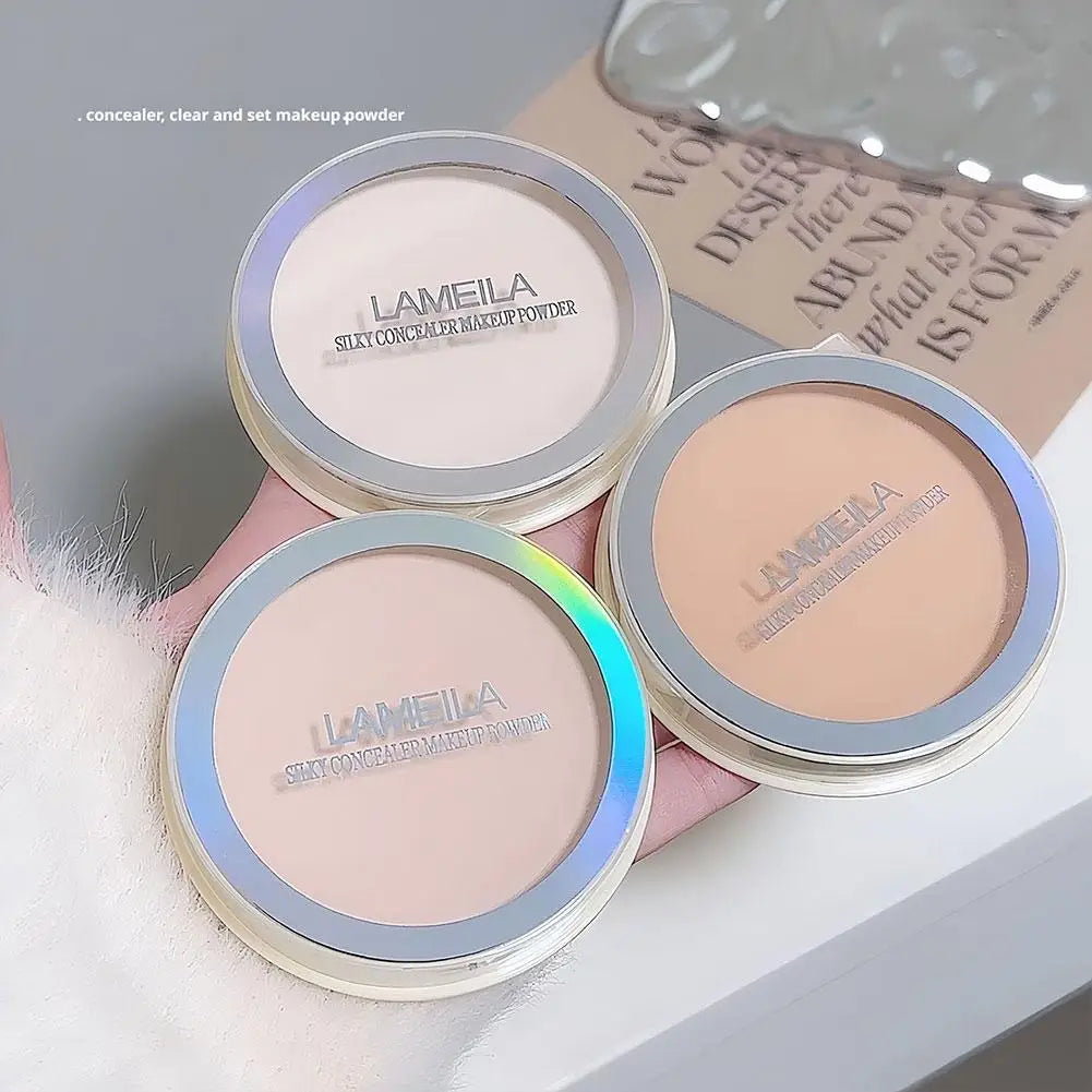 Matte Soft-Focus Setting Powder Touch-up & Setting Concealing Oil-control Waterproof & Sweatproof Long-lasting Makeup