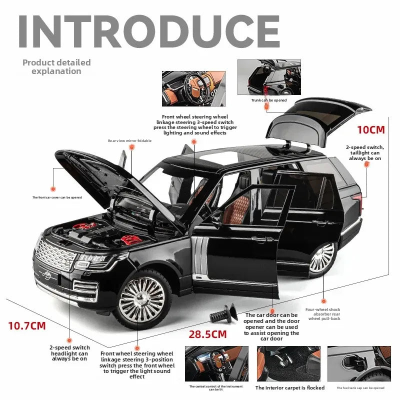 1:18 Scale Luxury Alloy Car Model Fashionable Collectible Vehicle Decoration Blind Box Non-Remote Control Toy from Mainland Chin