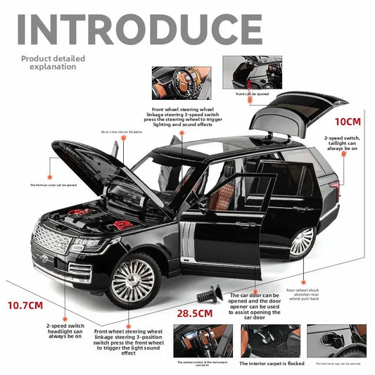1:18 Scale Luxury Alloy Car Model Fashionable Collectible Vehicle Decoration Blind Box Non-Remote Control Toy from Mainland Chin