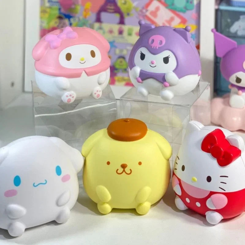 Kuromi Hello Kitty Stress Tabas Squishy Anime Cartoon Free Stuff for Boys Girls Children Pocket Pushy Squeeze Fidget Toys Gift