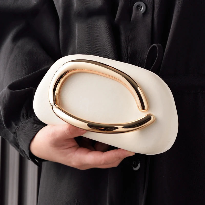 White Women Bag 2025 Brand Shoulder Handbag Korean Style Luxury Designer Mini Cross Body Bag High Quality Evening Lady Clutch