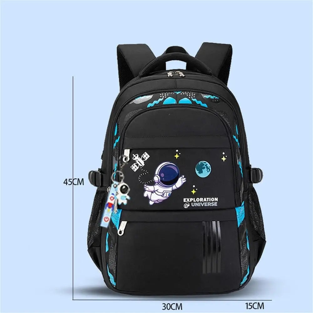 Astronaut Backpack for Boys and Girls Teens Large Capacity School Bag for Students Lightweight Breathable School Bag