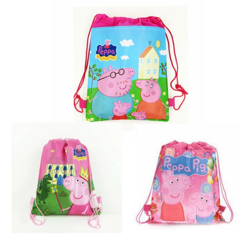 Hot Sale Peppa Pig Plush Toys George Pig Daddy Pig Mom George Dinosaur Family Pig Soft Plush Toys Kid's Gifts Can Be Sent Away