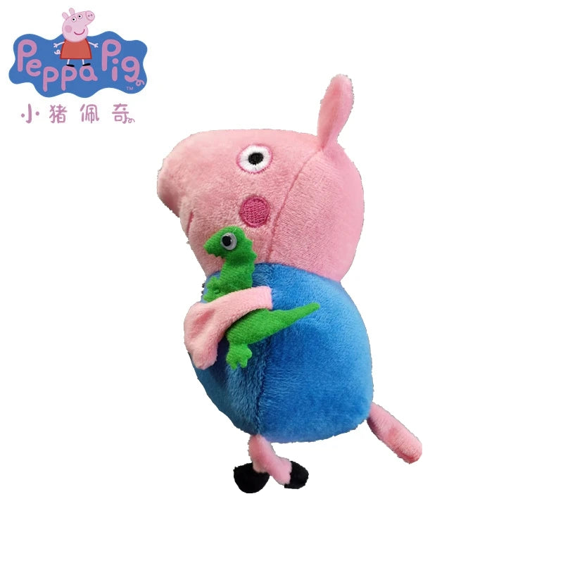 Hot Sale Peppa Pig Plush Toys George Pig Daddy Pig Mom George Dinosaur Family Pig Soft Plush Toys Kid's Gifts Can Be Sent Away