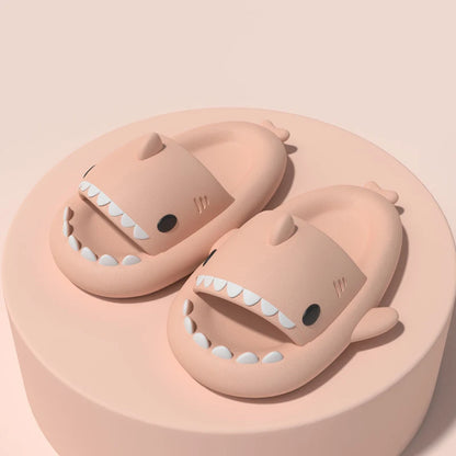 Gacimy Summer Cartoon Sandals For Children Fashion Shark Outdoor Boys And Girls Slippers Waterproof Non-slip Beach Baby Shoes