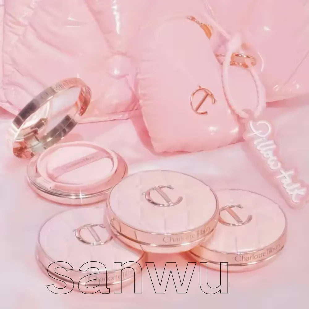 C/T Lasting Shimmer Highlighter Powder Moisture Oil Control Nature Show Complexion Two-color Heart Shape Powder Blusher
