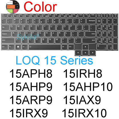 Keyboard Cover for Lenovo LOQ Gaming 15 16 17 15AHP10 15IRX10 17IRX10 15ARP9 15IAX9 15AHP9 11 Silicone Protector Skin Case 15.6