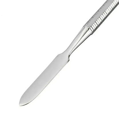 5/10Pcs Stainless Steel Mixing Spatula Tool Spatuler Rod Dental Nail Art Makeup Foundation Eyeshadow Mixing Stick Color Tools