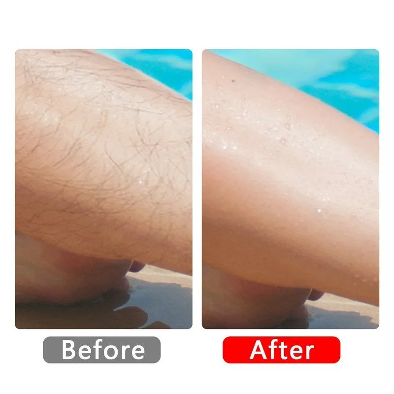 Painless Physical Hair Remover Safe Reusable Body Depilation Tool Easy Cleaning Bath Hair Removal Body Beauty Eraser