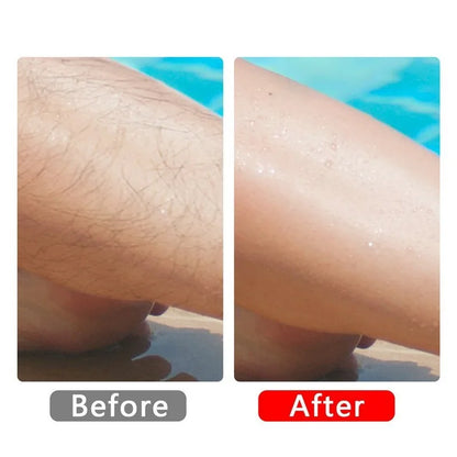 Painless Physical Hair Remover Safe Reusable Body Depilation Tool Easy Cleaning Bath Hair Removal Body Beauty Eraser