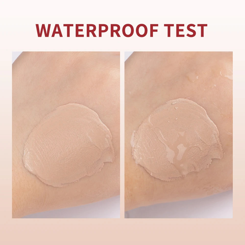 Lakerain CC Cream Color Changing Liquid Foundation High Coverage Even Skin Tone Moisturize Foundation Primer Korean Makeup