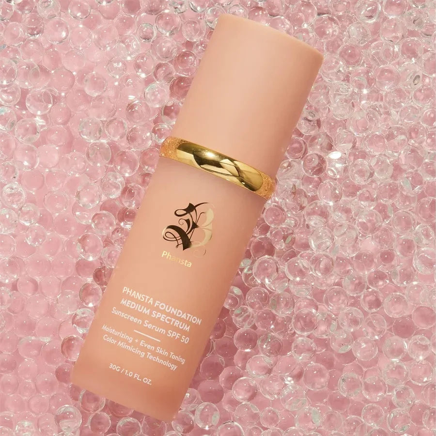 4-in-1 Foundation Liquid SPF 50+ Full Coverage Concealer Long-Lasting Waterproof Professional Conceal Dark Circle Face Makeup