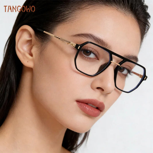 TANGOWO Prescription Glasses for Men Eye-glasses -1 Lunette Myopia Eyeglasses Photochromic Lenses Man Women's Eyepieces Eyewear