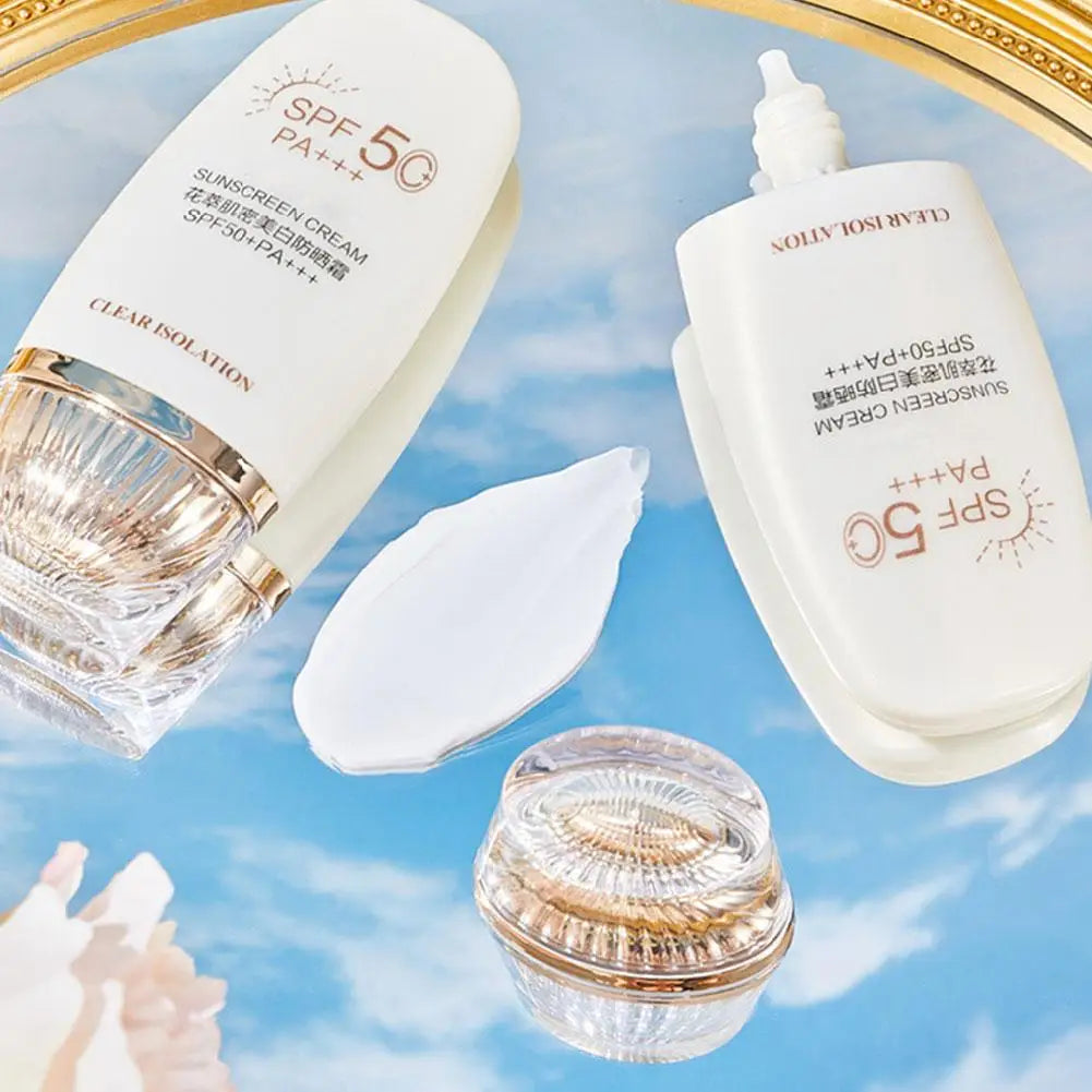 50g Screen Spf50+ Screen Lotion Body Skin Cream Skin Moisturizing Body Oil-control Protective Care Face Cr G3g0