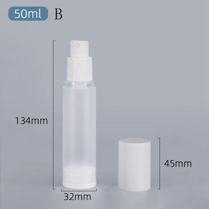 45ml Portable Mini Refillable Fragrance Hand Sanitizer Alcohol Bottle With Spray Fragrance Pump Empty Cosmetic Container Travel