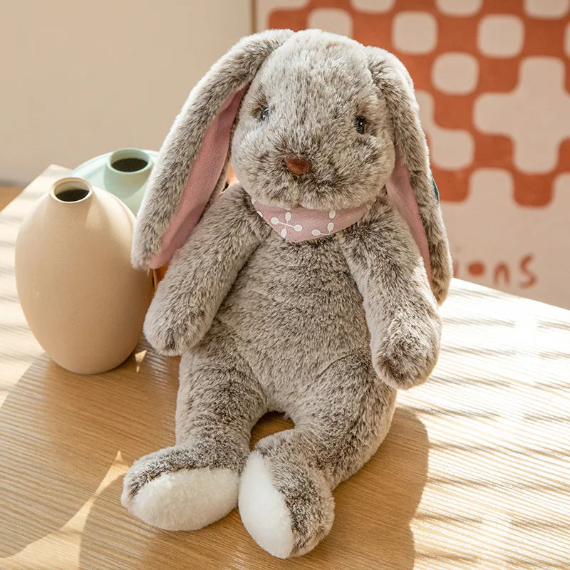 15 Styles Kawaii Soft Rabbit Cute Dolls Plush Toys Kids Stuffed Animals Baby Long Ear Bunny Sleeping Plushie Toy Birthday Gift