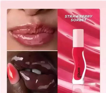 Gisou Watermelon Strawberry Essence Reduce Lip Line Gloss Easy To Carry Makeup Care Remove Dead Skin  Lip Oil Honey Nourish Hair