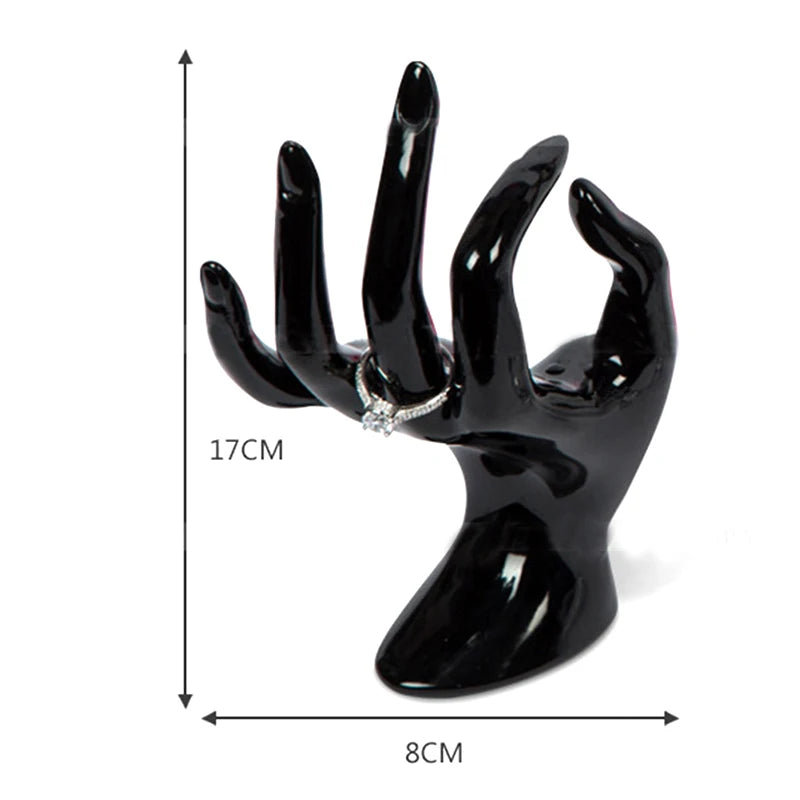 Female Mannequin Hand Jewelry Bracelet Ring Watch Gloves Display Stand Model