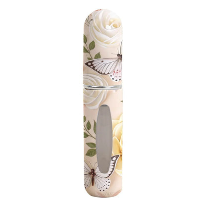 5ml Mini Perfume Bottle Essential Oil Alcohol Spray Atomizer Bottle Spray Rotating Bottle Refillable Empty Cosmetic Containers