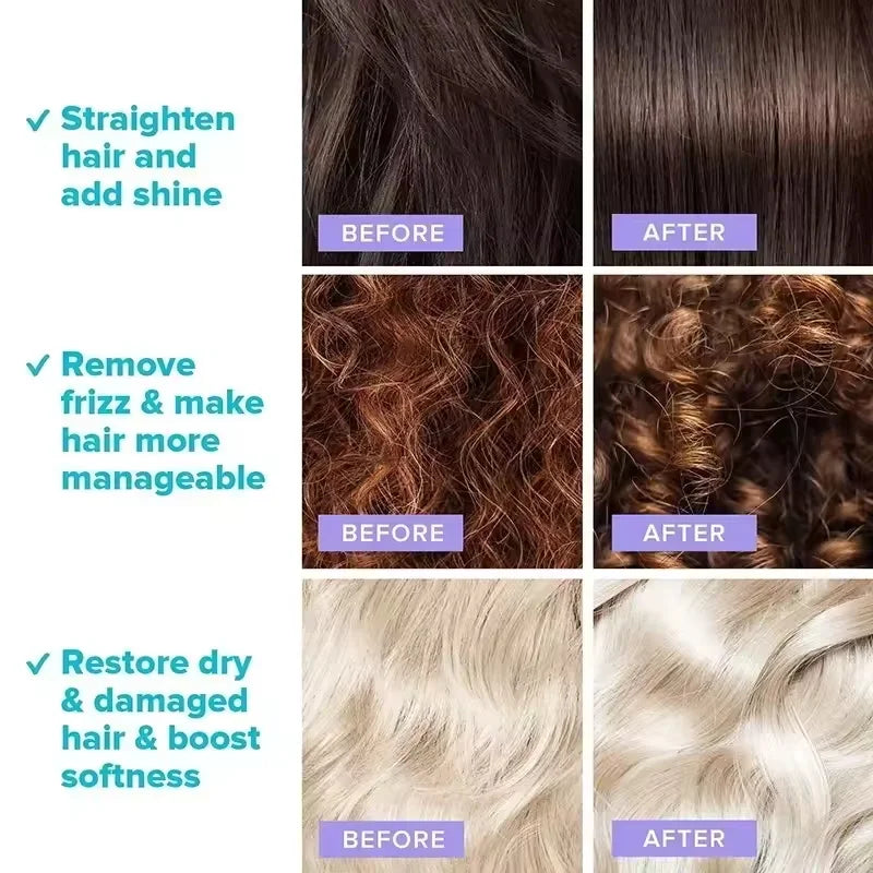 Magical Keratin Hair Mask 5 Seconds Repair Damaged Frizzy Hair Soft Smooth Shiny Nutrition Deep Moisturize Nourishing Hair Care