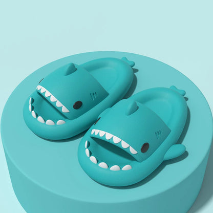 Gacimy Summer Cartoon Sandals For Children Fashion Shark Outdoor Boys And Girls Slippers Waterproof Non-slip Beach Baby Shoes