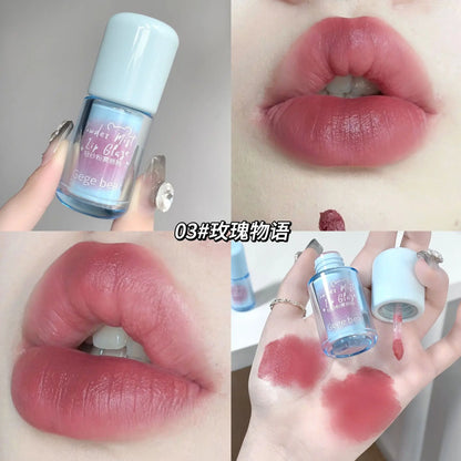 New Matte Liquid Lipstick Long Lasting Light and Thin Mousse Lip Mud Velvet Red Rose Nude Colors Lip Gloss Waterproof Lip Makeup