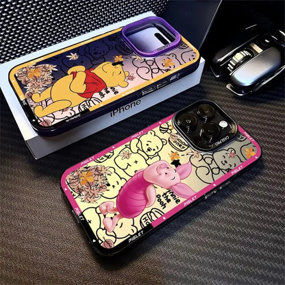 Disney Winnie The Pooh Phone Case for Apple iPhone 16 15 Pro Max 13 14 Plus 12 11 Pro plus  Matte