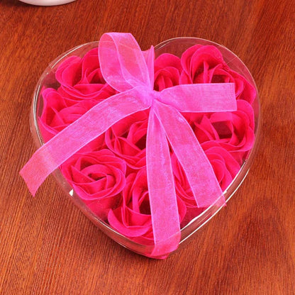 3/6/9 Heads Rose Soap Flower Bouquet Valentine'S Day Artificial Flower Bouquet Gift Women/Men Valentine Day Gift Wedding Decor
