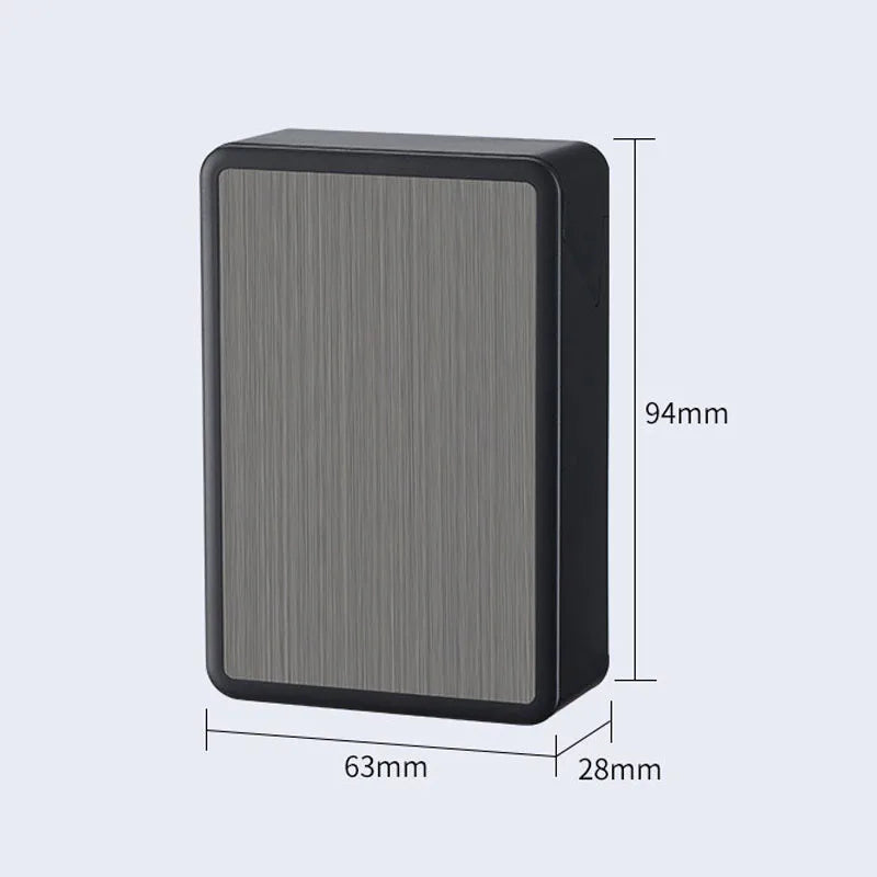 Hold 20 Cigarettes Case Individuality Pattern ABS Automatic Cover Cigarette Case Anti Pressure Waterproof Box