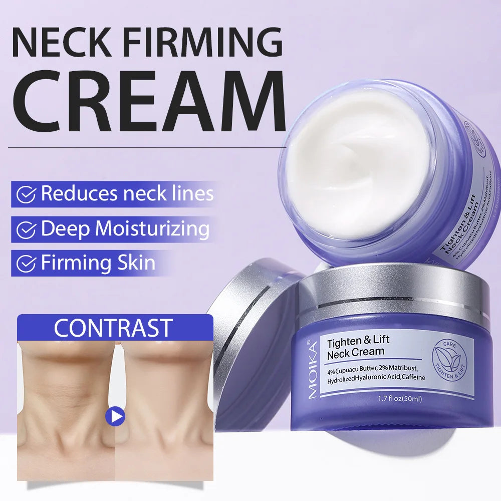 Neck Firming Cream Fading Reducing Fine Lines Brightening Neck Cream Moisturizing Cream Korean Skin Care Beauty Products