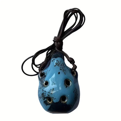 6 Hole Ceramic Mini Ocarina Ceramic Crafts Musical Instruments