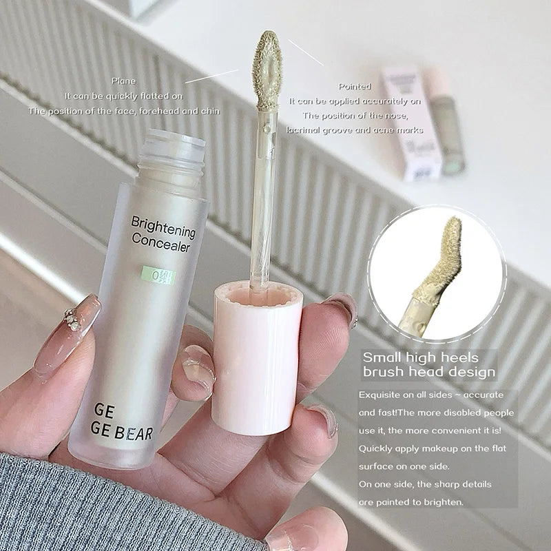 Gege Bear Brightening Concealer Moisturizing Brightens Dullness Covers Dark Circles and Tear Grooves