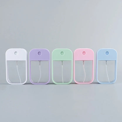45ml Portable Mini Refillable Fragrance Hand Sanitizer Alcohol Bottle With Spray Fragrance Pump Empty Cosmetic Container Travel