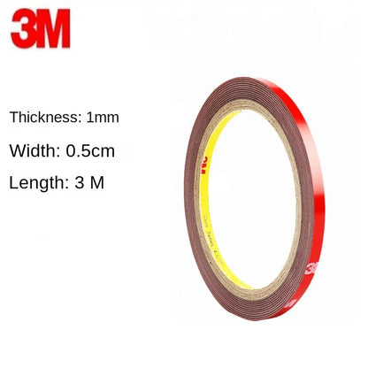 3M VHB Strong Double Sided Adhesive 3M 4229P 5-50mm Waterproof Traceless Foam Adhesive Tape For Car Home Indoor High Temperature