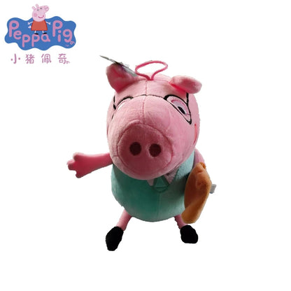 Hot Sale Peppa Pig Plush Toys George Pig Daddy Pig Mom George Dinosaur Family Pig Soft Plush Toys Kid's Gifts Can Be Sent Away