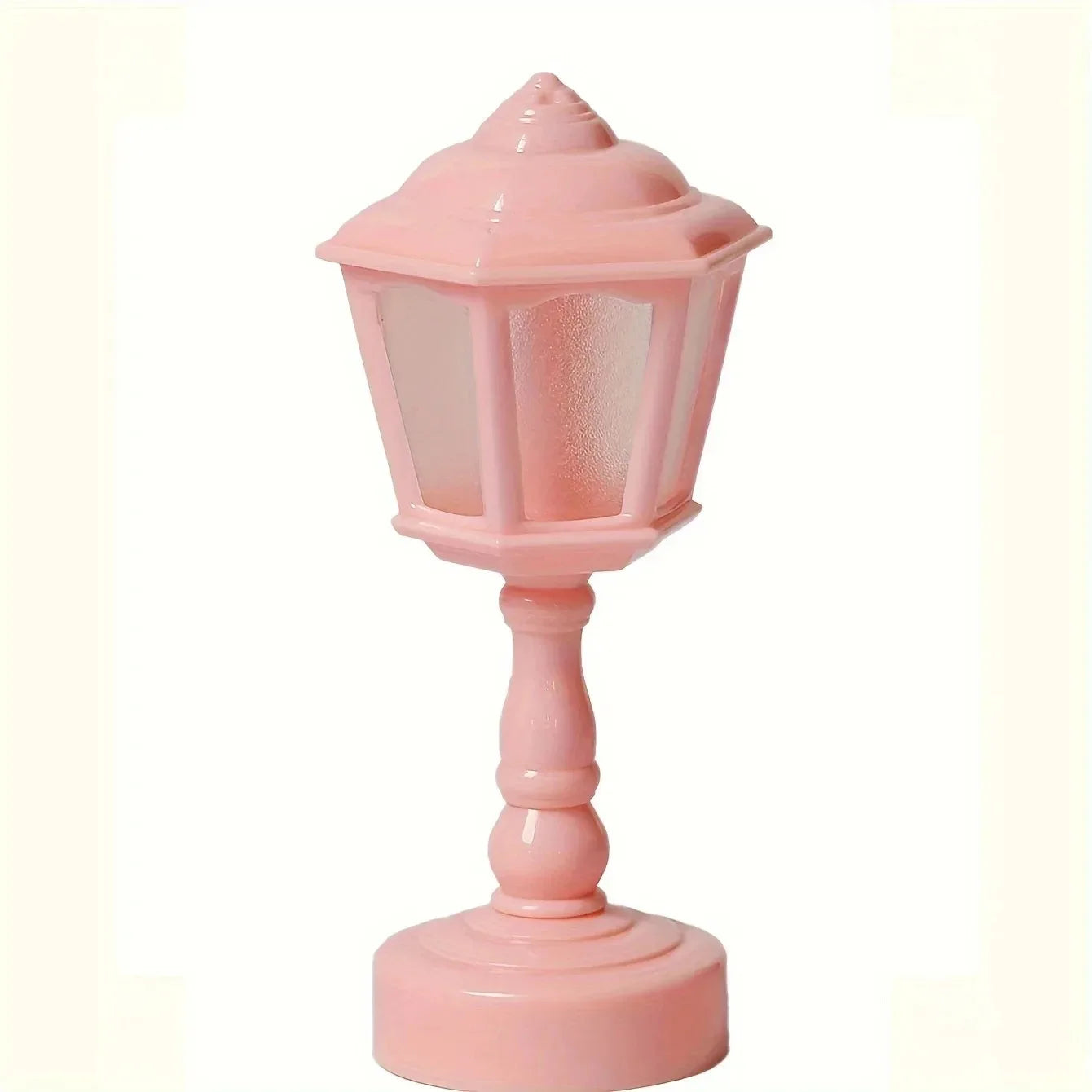 HOMEFISH Geometric Flower Bud Button Battery LED Table Lamps Desk Night For Bedroom Dining Touch Night Light