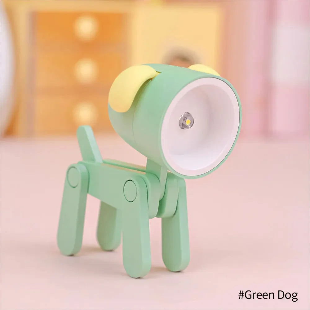 Mini Night Light LED Cartoon Cute Hero Police Desk Lamp Desktop Ornament Bedside Bedroom Table Lights Children Boy Holiday Gifts