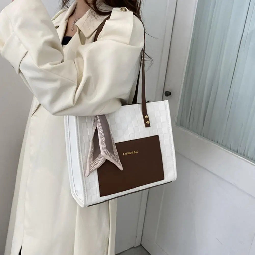 Korean Model Fashion Women's Bag Women Luxury Design Tote Bag Large Capacity Handbag Fashion Printing Shoulder Bag Trendy