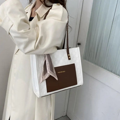 Korean Model Fashion Women's Bag Women Luxury Design Tote Bag Large Capacity Handbag Fashion Printing Shoulder Bag Trendy