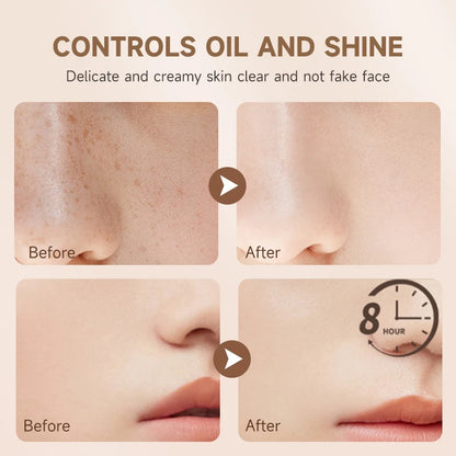 Moisturizing Matte Foundation & BB Cream,Full Coverage Concealer,Long Lasting,Oil Control,Waterproof,Non-Clumpy, Evens Skin Tone